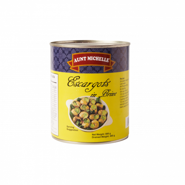 Aunt Michelle Escargots In Brine   食用蜗牛