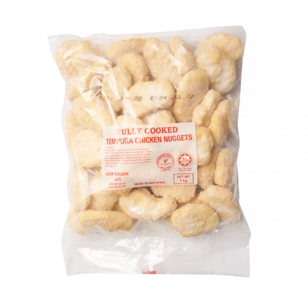 Malaysia Fully COOKED Tempura Chicken Nuggets  马来西亚鸡柳块