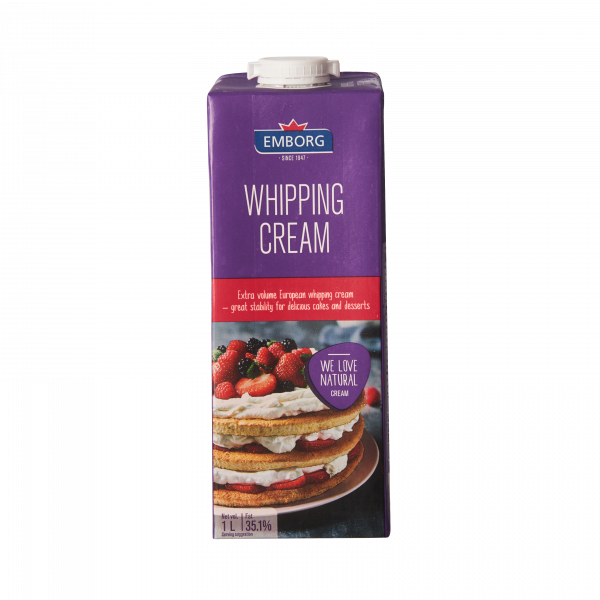 Emborg Whipping Cream (35.1% Fat)  鲜奶油