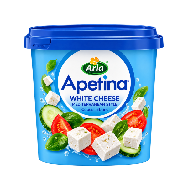 Arla Apetina White Cheese Cubes In Brine 羊奶奶酪