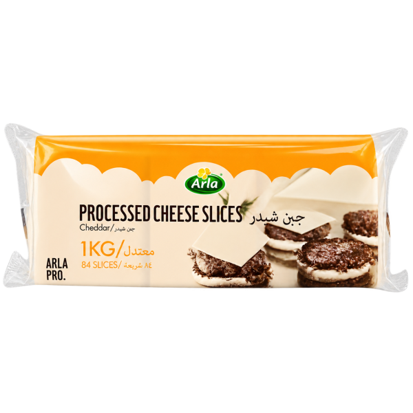 Arla Pro Orange Processed Cheese Slices 芝士片(橙色)
