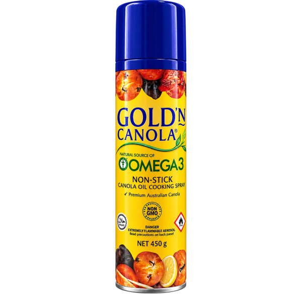 Gold'n Canola Non Stick Canola Oil Cooking Spray 450g 喷挤式芥花油