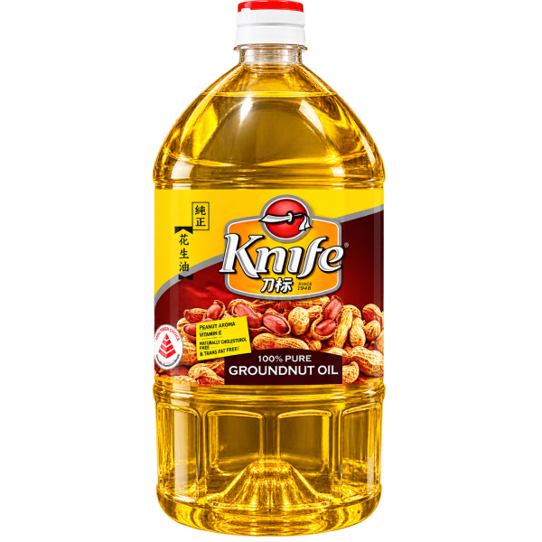Knife 100% Pure Groundnut Oil 2L 刀标纯正花生油