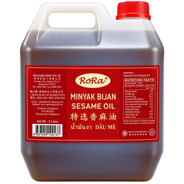 RoRa Sesame Oil 5L 麻油