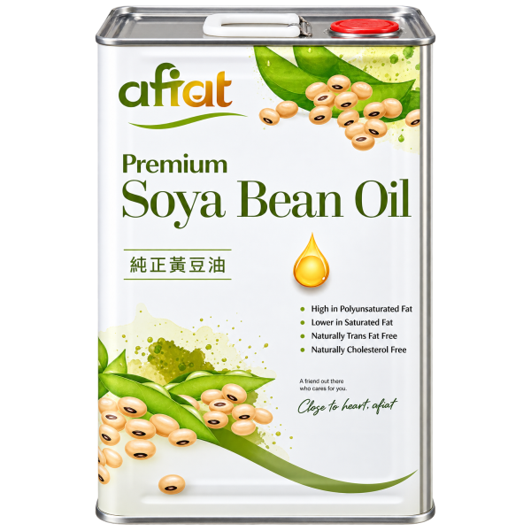 Afiat Premium Soya Bean Oil 18L 纯大豆油