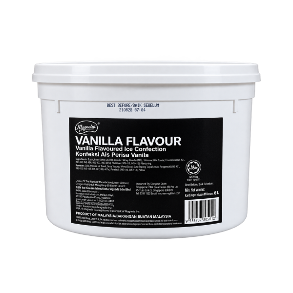 Magnolia Vanilla Ice Cream 6L 香草冰淇淋