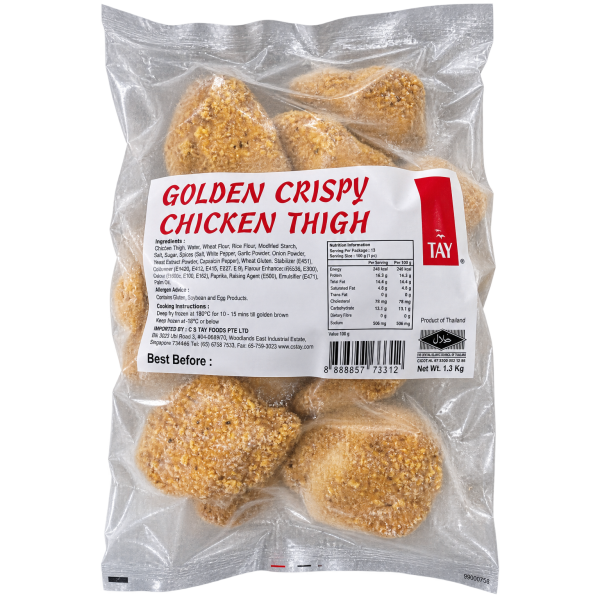 Tay's Golden Crispy Chicken Thigh 香脆炸鸡上腿肉