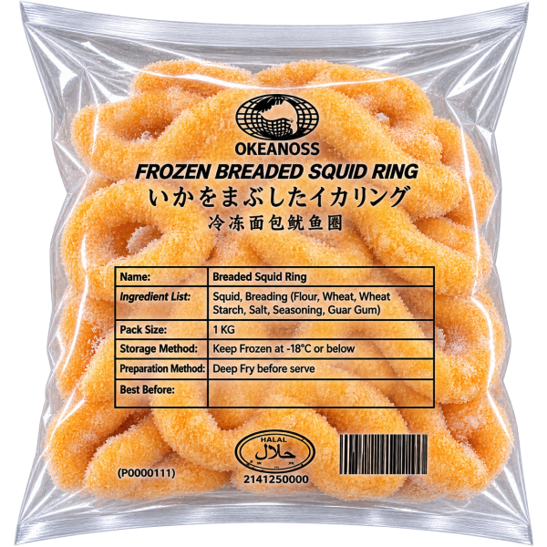 Okeanoss Breaded Squid Rings 香脆苏东圈