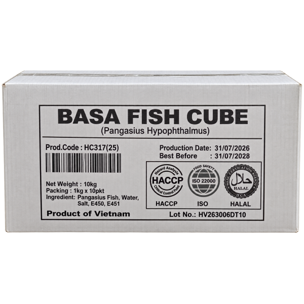 Basa Dory Fish Cube 海鲂鱼块