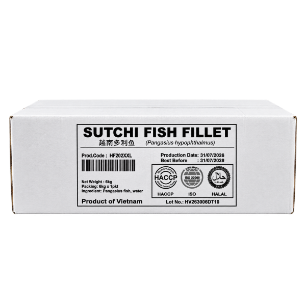 Sutchi Dory Fish Fillet 500–700g 海鲂鱼柳