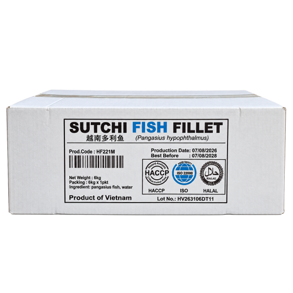 Sutchi Dory Fish Fillet 170–220g 海鲂鱼柳