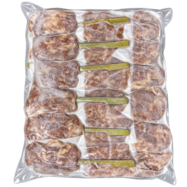 Frozen Raw Thai Pork Skewer 冰冻生泰式猪肉串