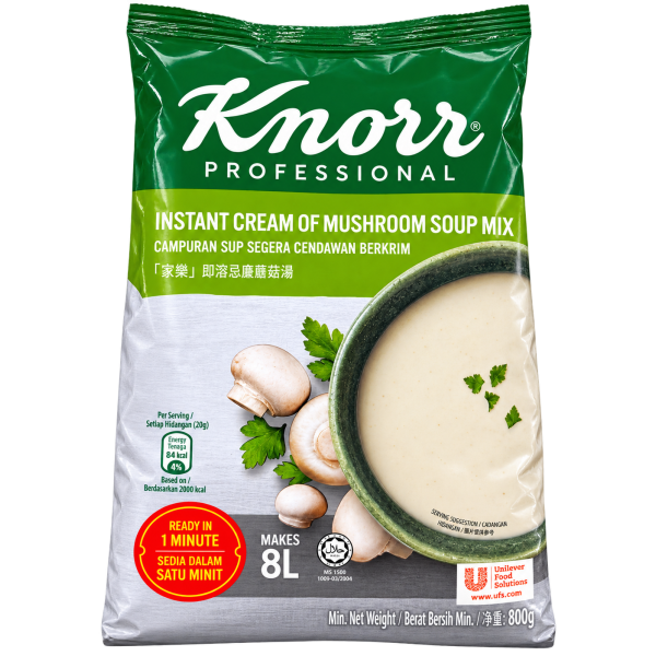 Knorr Instant Cream of Soup Mushroom Mix 800g 即溶蘑菇汤粉
