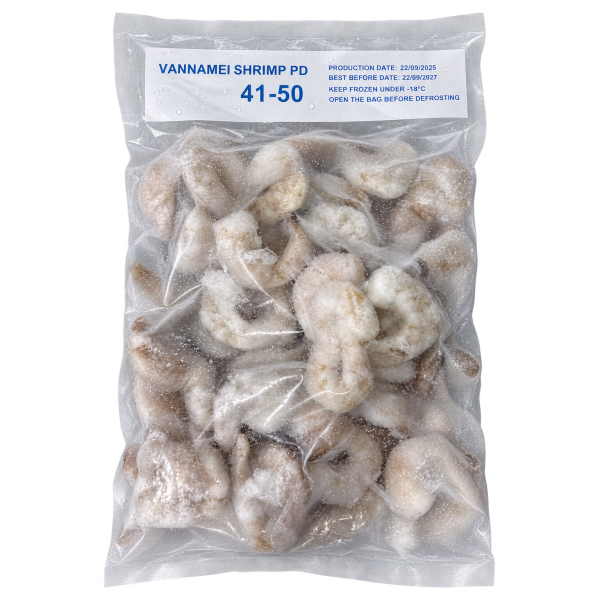 PD White Prawn 41–50 整只去壳白虾
