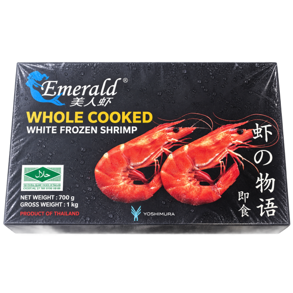 Whole White Cooked Prawn 31–40 整只白熟虾