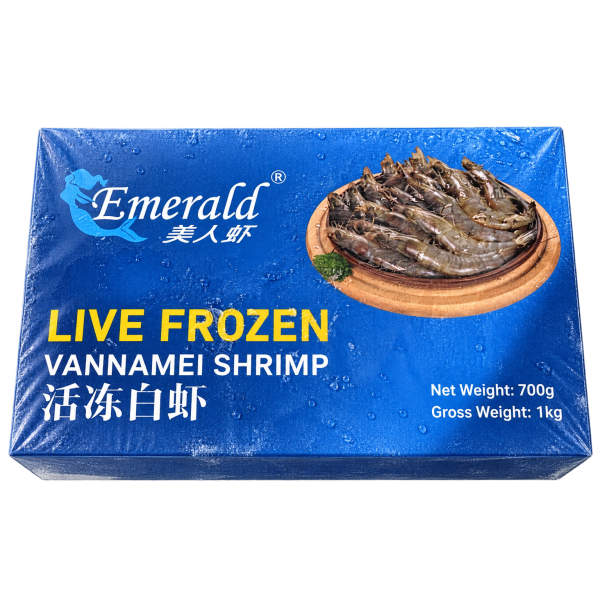 Frozen Whole White Prawn 26–30 整只白虾